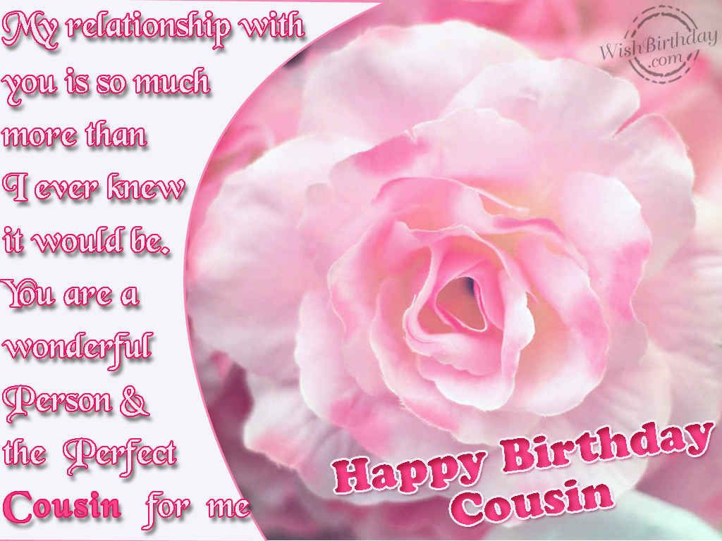 Happy Birthday Quotes For A Cousin
 happy birthday cousin images