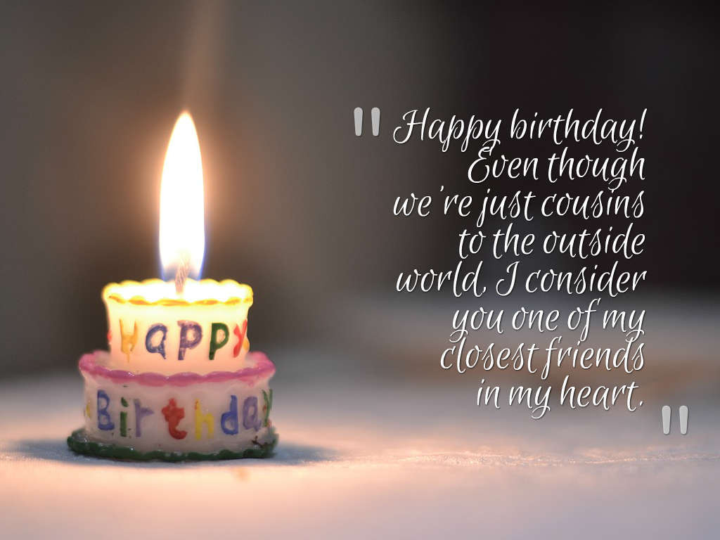 Happy Birthday Quotes For A Cousin
 New Birthday Wishes and Greeting Cards for Cousin Brother