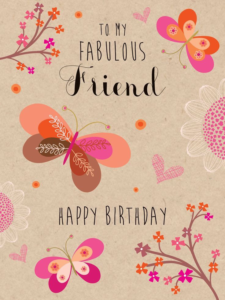 Happy Birthday Quotes For Friend Girl
 To M Fabulous Friend Happy Birthday s and