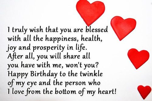 Happy Birthday Quotes For My Boyfriend
 Happy Birthday wishes for boyfriend