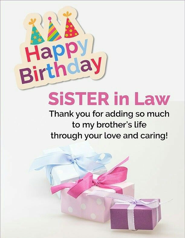 Happy Birthday Quotes For Sister In Laws
 50 Best Happy Birthday Sister in Law and Quotes