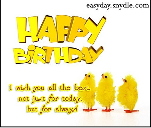 Happy Birthday Short Quotes
 birthday messages Easyday