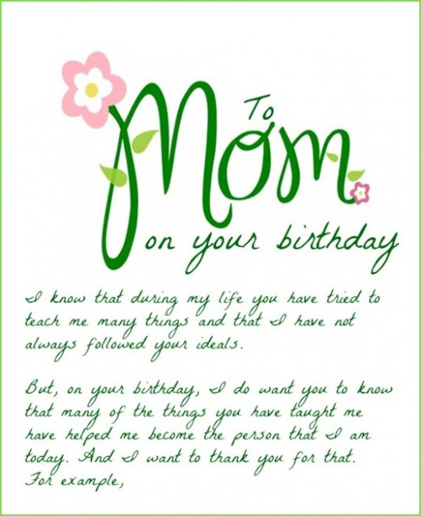 Happy Birthday To My Mom Quotes
 Happy Birthday Mother In Law Quotes QuotesGram