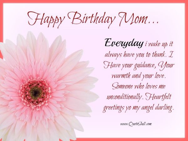 Happy Birthday To My Mom Quotes
 Happy Birthday Mom Best Bday Wishes and for Mother