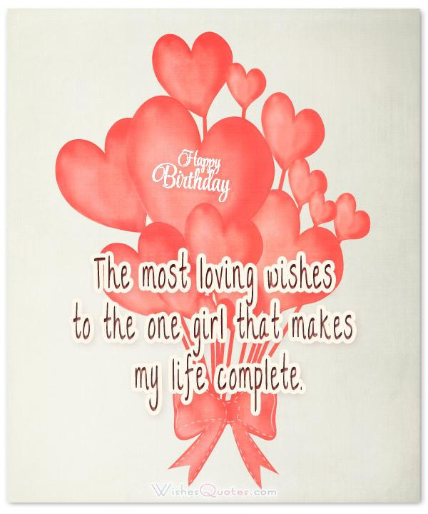 Happy Birthday Wishes For Girlfriend
 Heartfelt Birthday Wishes for your Girlfriend