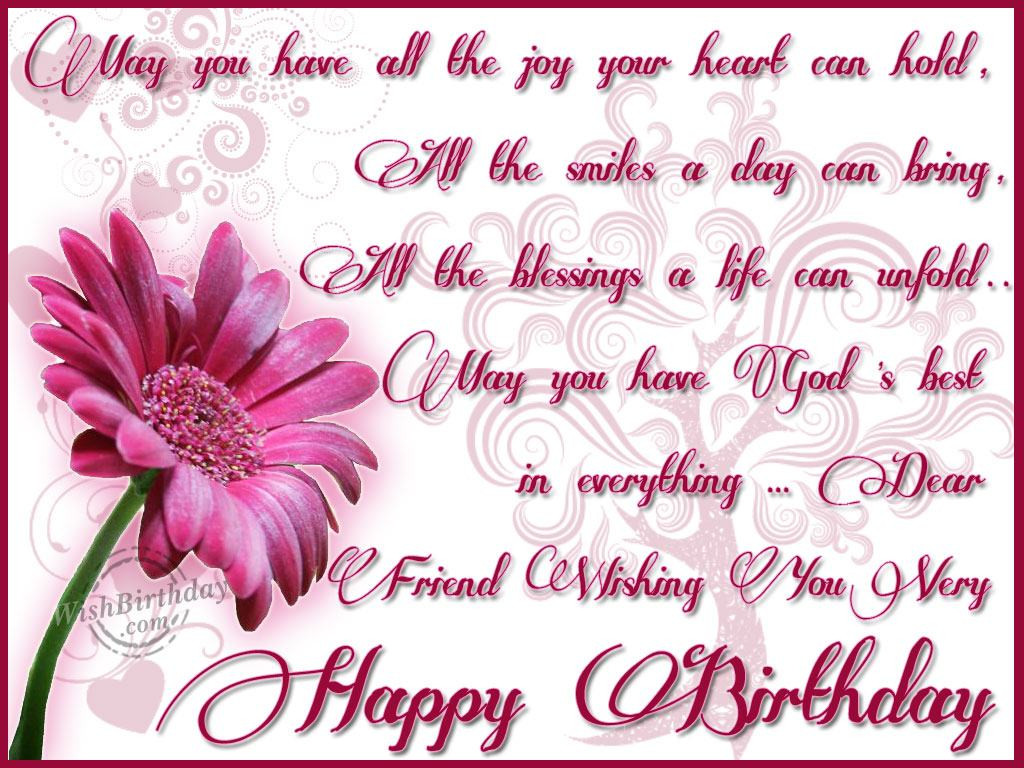 Happy Birthday Wishes Friend
 happy birthday wishes for a friend Free