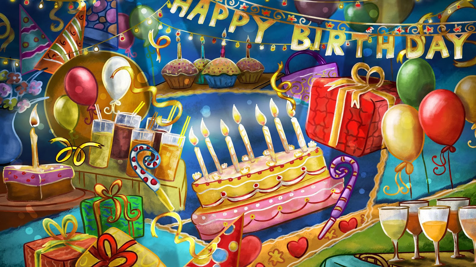 Happy Birthday Wishes Images Free Download
 Lovable Happy Birthday Greetings free