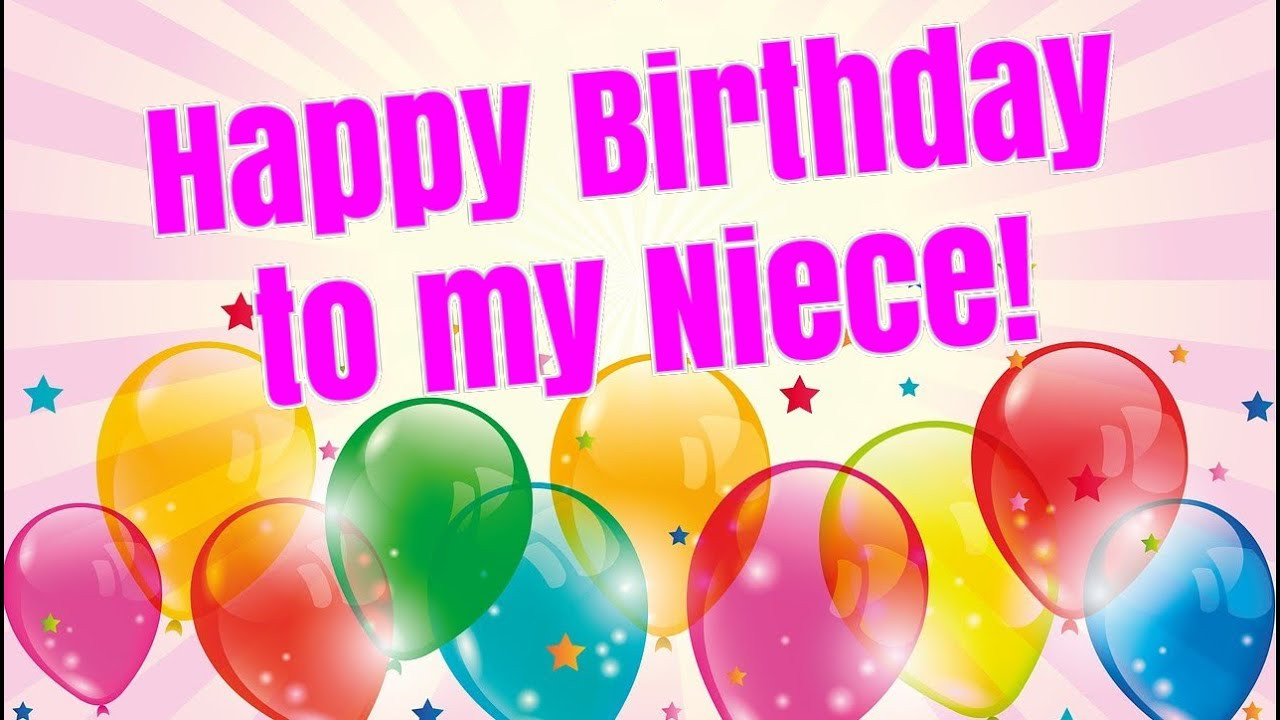 Happy Birthday Wishes Niece
 Happy Birthday Wishes for Niece