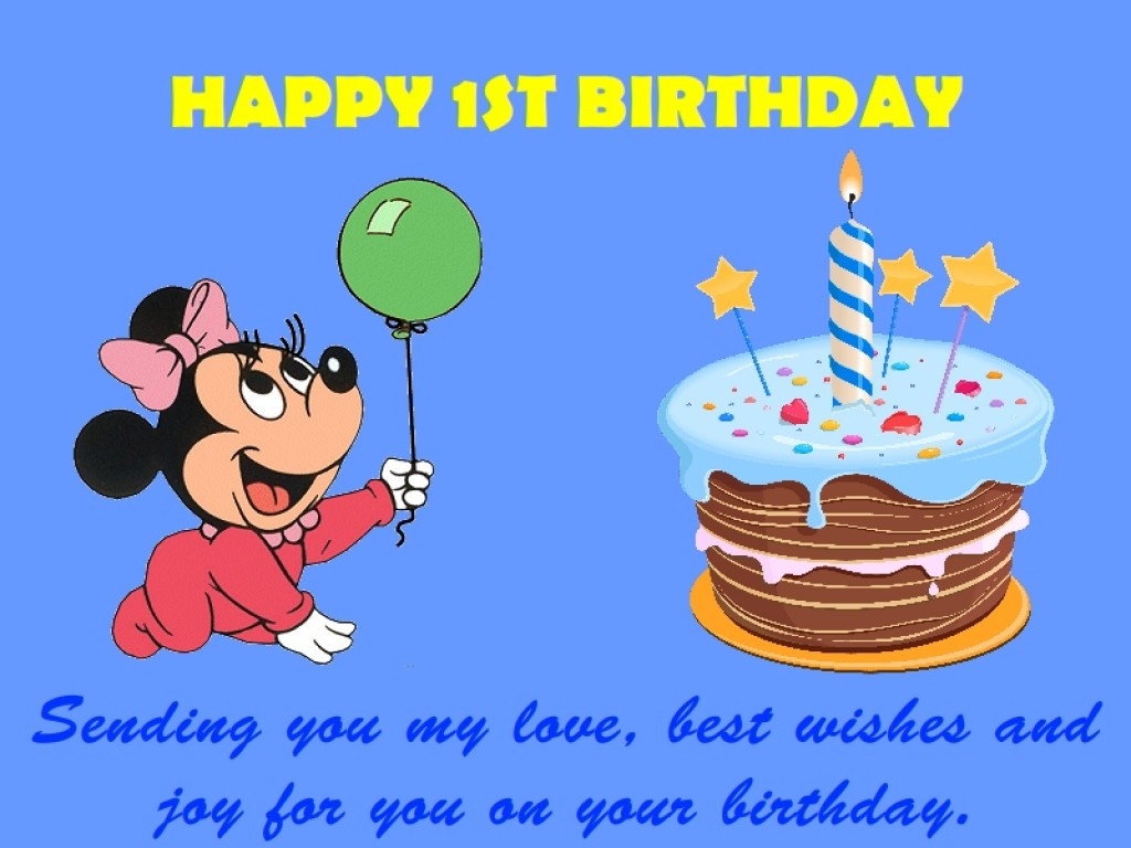 Happy First Birthday Wishes
 1st Birthday Wishes Messages and Quotes Collection