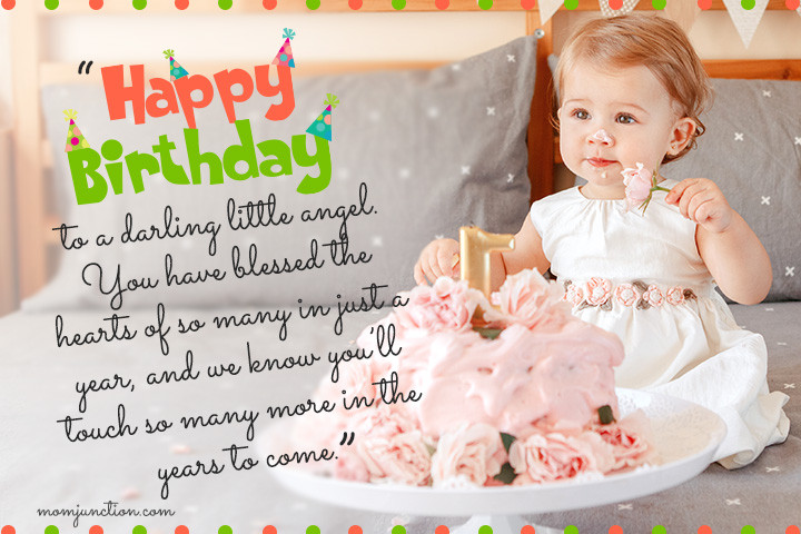 Happy First Birthday Wishes
 106 Wonderful 1st Birthday Wishes And Messages For Babies