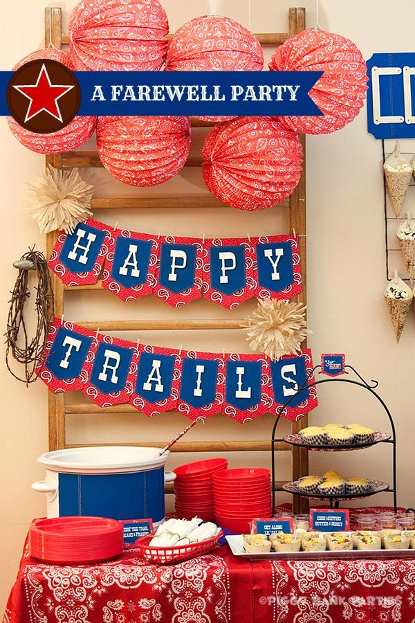 Happy Retirement Party Ideas
 sponsored happy trails a farewell party