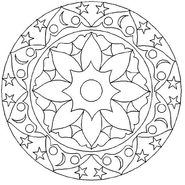 Hard Coloring Pages Printable
 All Things Parchment Craft A Few Parchment Craft Mandala