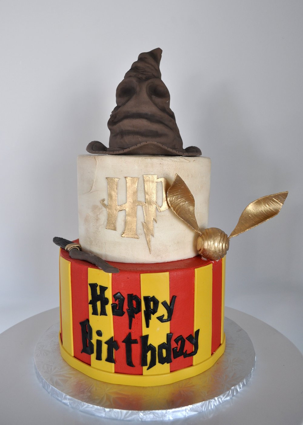 Harry Potter Birthday Cakes
 Sugar Bee Sweets Bakery • Dallas Fort Worth Wedding Cake