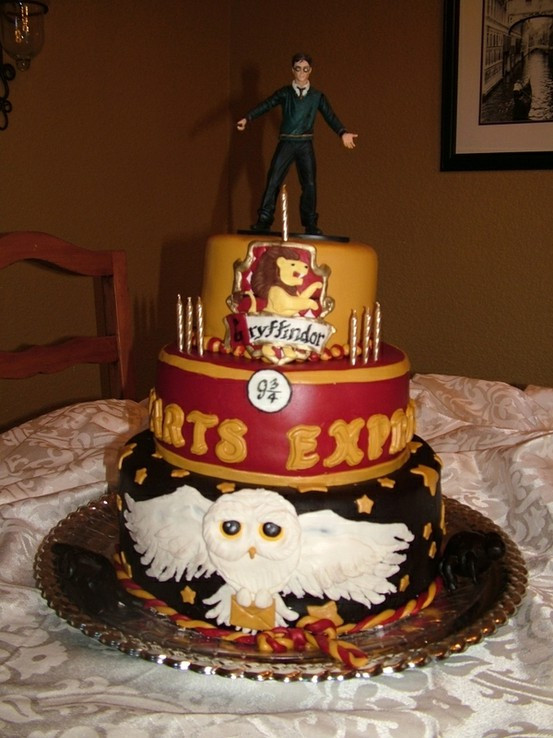 Harry Potter Birthday Cakes
 Nerd Cakes