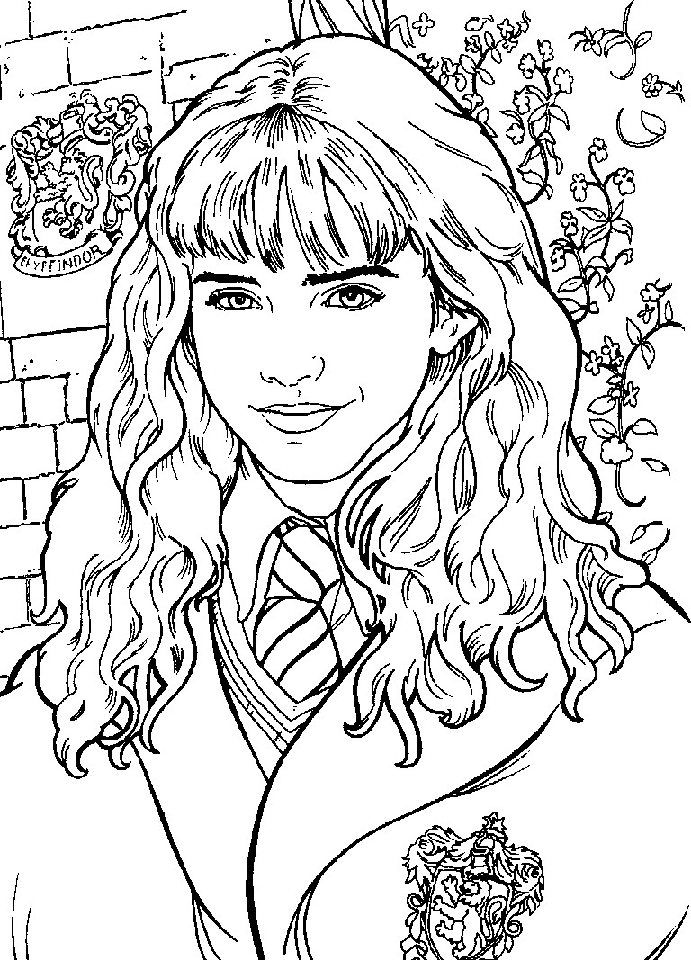 Harry Potter Coloring Pages For Kids
 Coloring Pages Harry Potter Coloring Pages Free and Printable