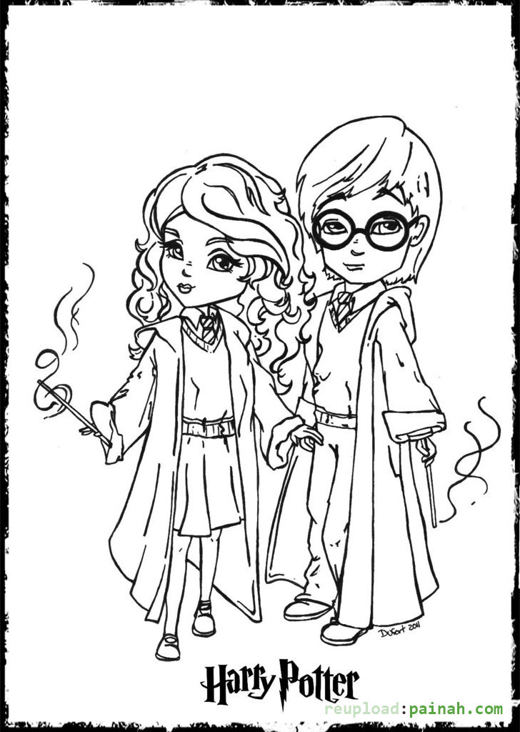 Harry Potter Coloring Pages For Kids
 Harry Potter Coloring Pages For Kids at GetColorings