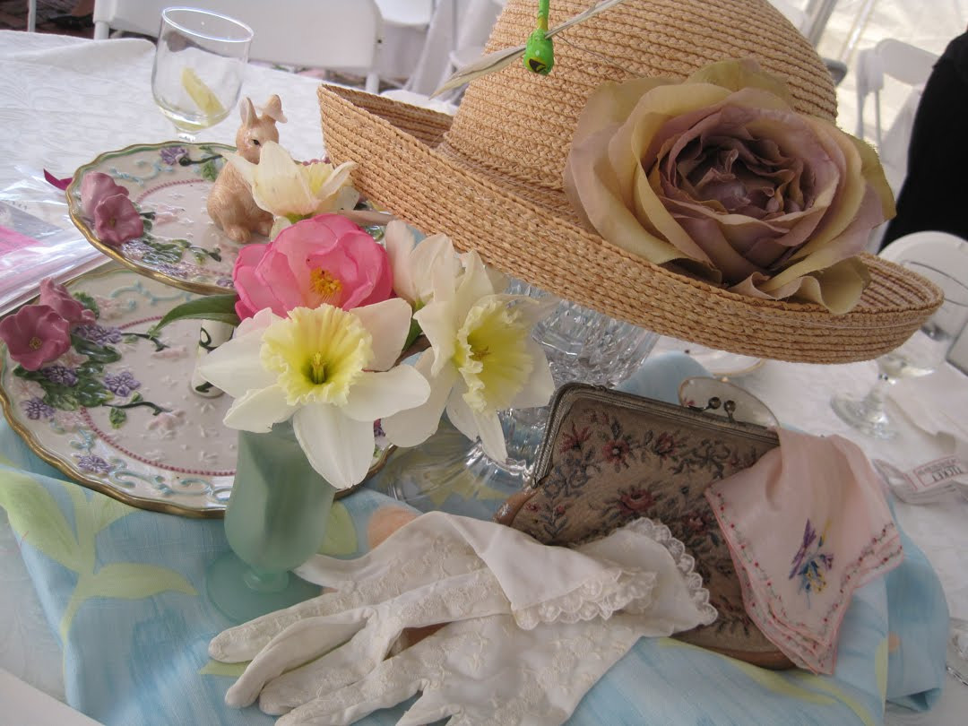 Hat Decorating Ideas Tea Party
 Tea With Friends Teawares at the Fashion Luncheon