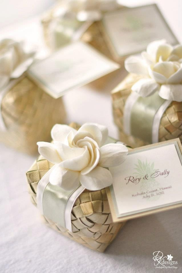 Hawaiian Wedding Gift Ideas
 Lauhala Boxes or Pandan Lidded Boxes Perfect for