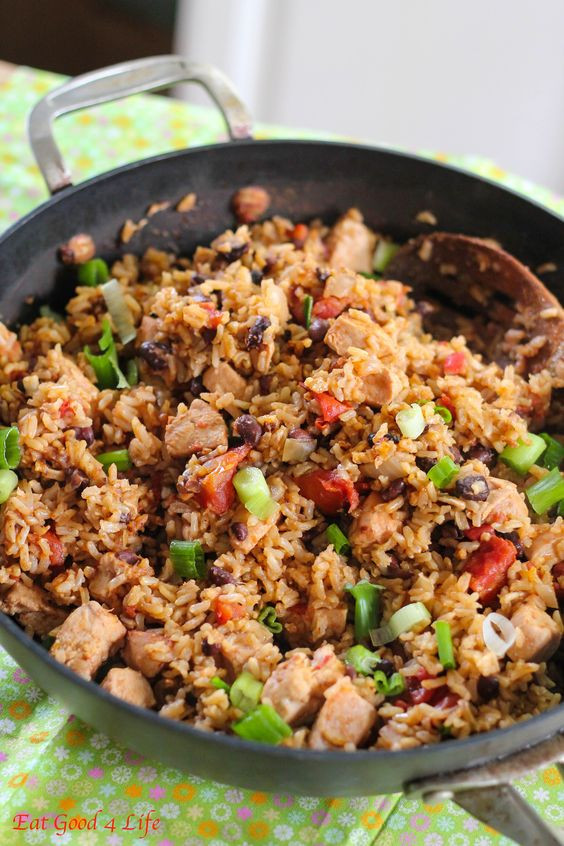 Healthy Chicken And Black Bean Recipes
 No fuss black beans chicken and rice Recipe