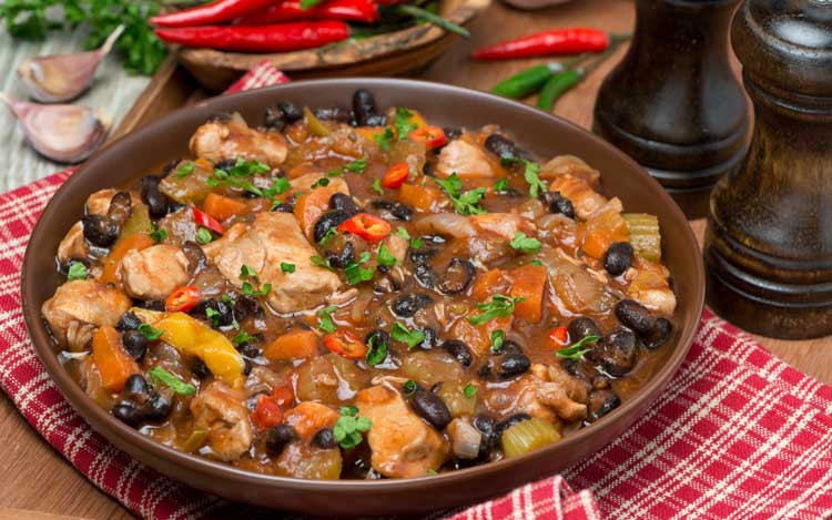 Healthy Chicken And Black Bean Recipes
 Black Bean and Chicken Chili Easy Black Beans Recipe