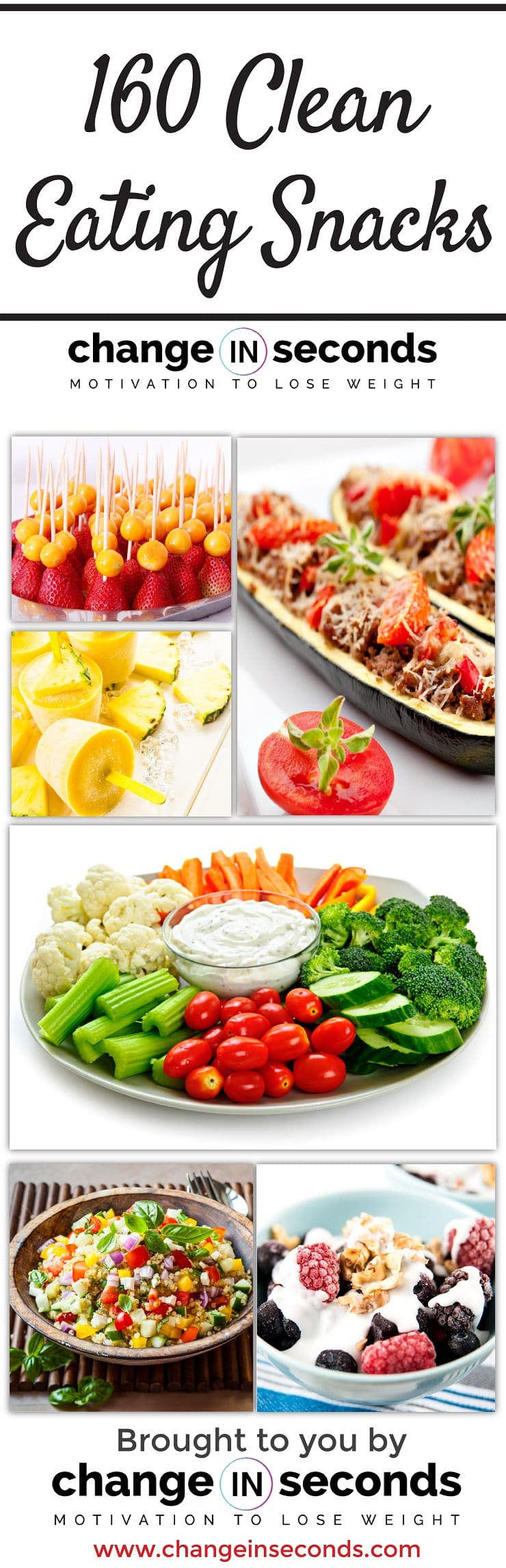 Healthy Clean Snacks
 160 Clean Eating Snacks Ideas & Recipes You Will Actually