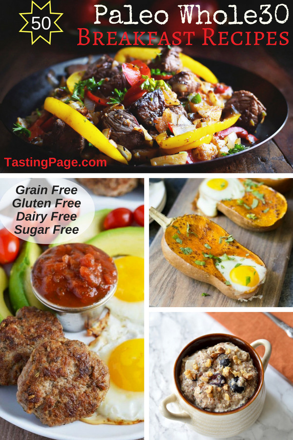 Healthy Dairy Free Breakfast
 Paleo Whole30 Breakfast Recipes Gluten Free Grain Free