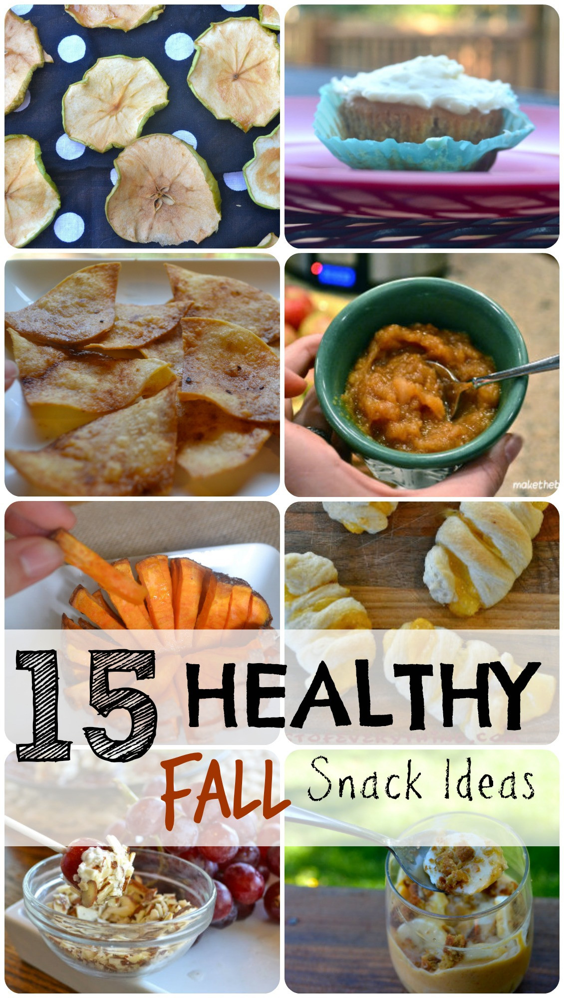Healthy Fall Snacks
 15 Healthy Fall Snacks and a Cash Giveaway