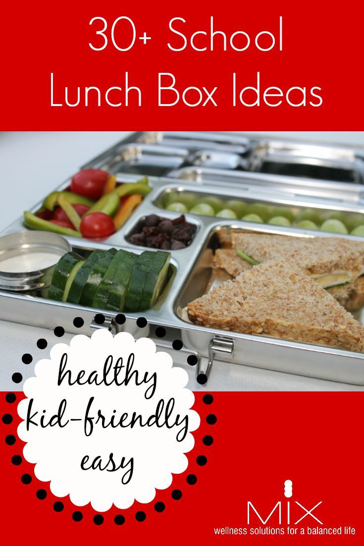 Healthy Kid Friendly Lunches
 How to Pack a Healthy School Lunch 30 Kid Friendly Ideas