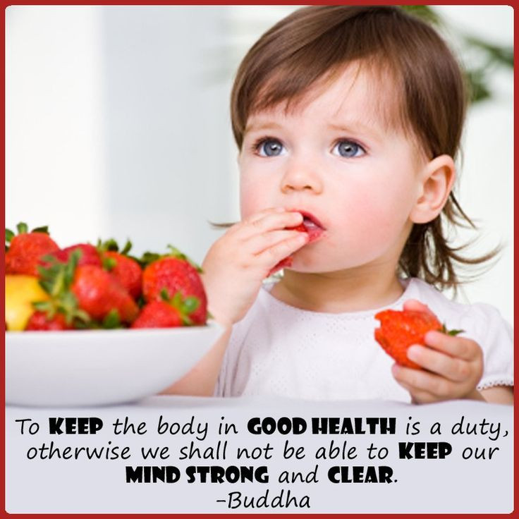 Healthy Kids Quotes
 Quote