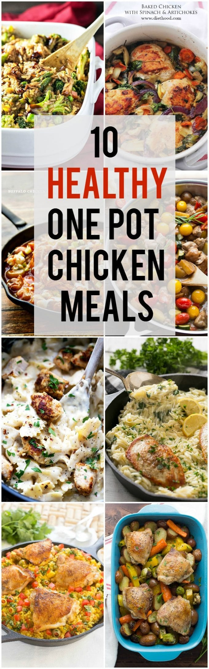 Healthy One Pot Dinners
 10 Healthy e Pot Meals with Chicken Dinner at the Zoo
