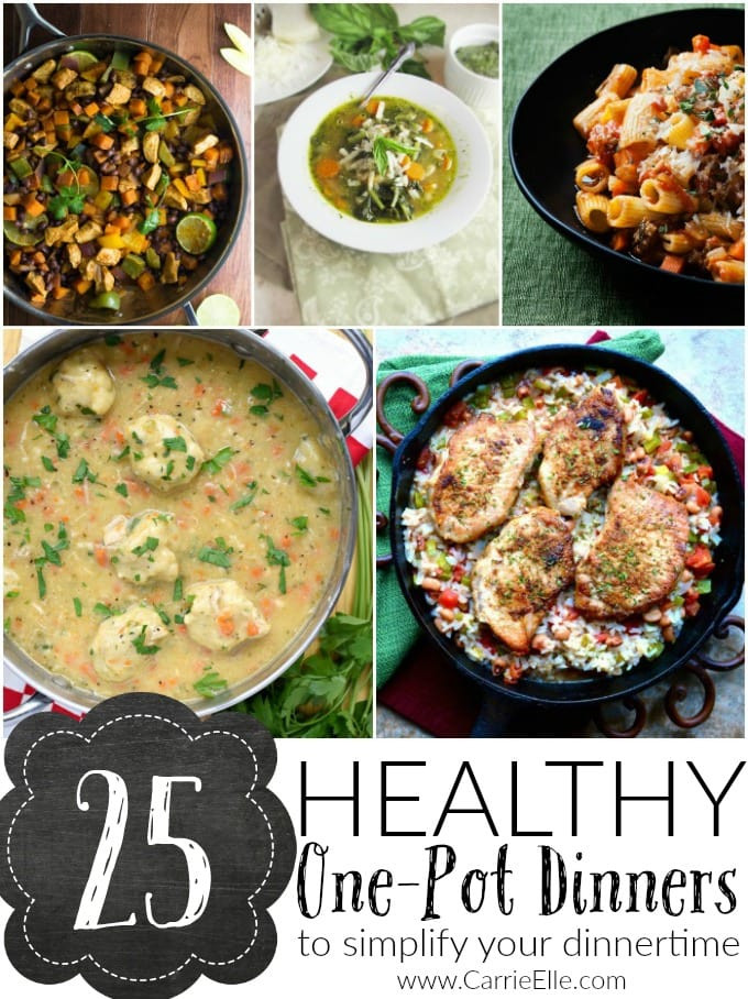Healthy One Pot Dinners
 25 Healthy e Pot Dinners Carrie Elle