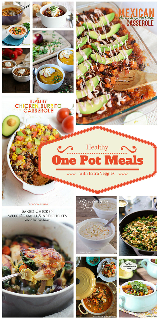Healthy One Pot Dinners
 Healthy e Pot Meals with Extra Veggies Barbara Bakes