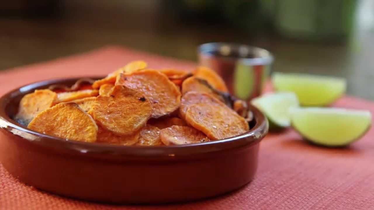 Healthy Spicy Snacks
 How to Make Spicy Sweet Potato Chips