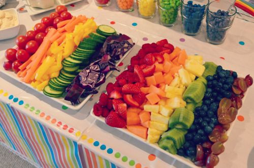 Healthy Unicorn Party Food Ideas
 Somewhere over the rainbow Rainbow Food