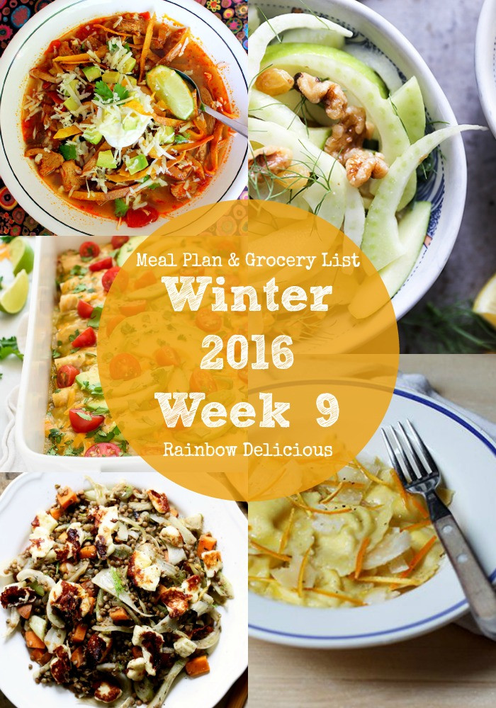 Healthy Winter Dinners
 Healthy Dinner Recipes Winter 2016 Week 9 Rainbow Delicious