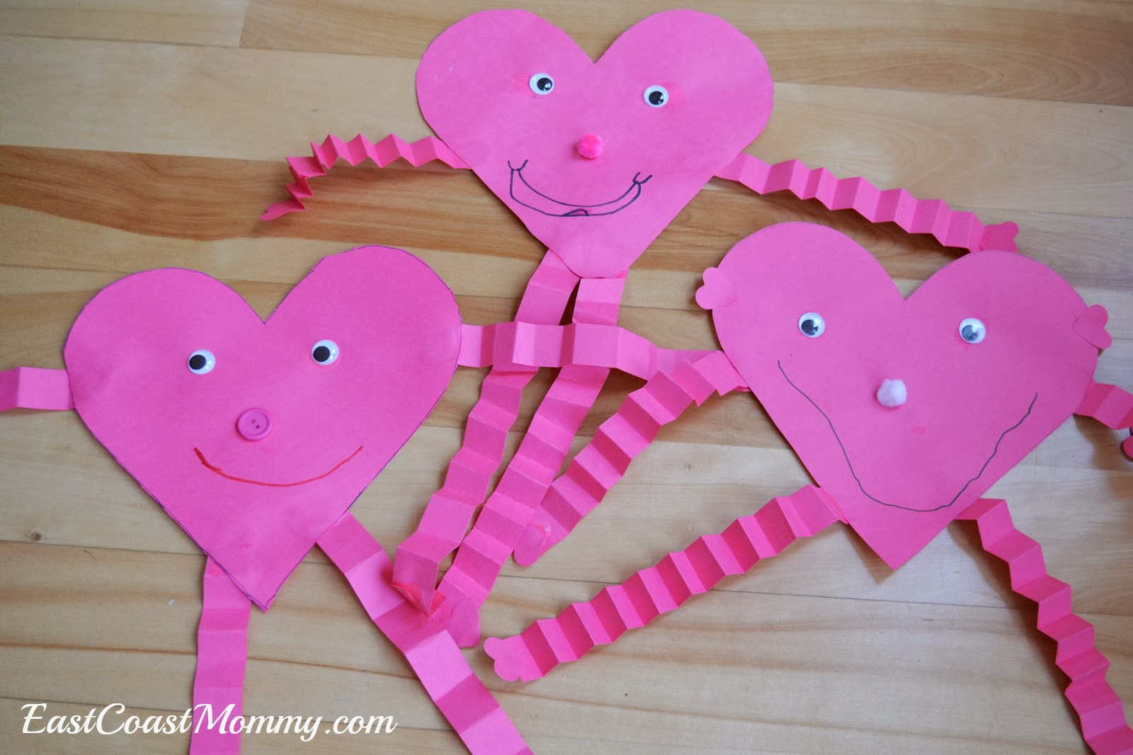 Heart Craft Ideas For Preschoolers
 East Coast Mommy Preschool Craft Heart Person