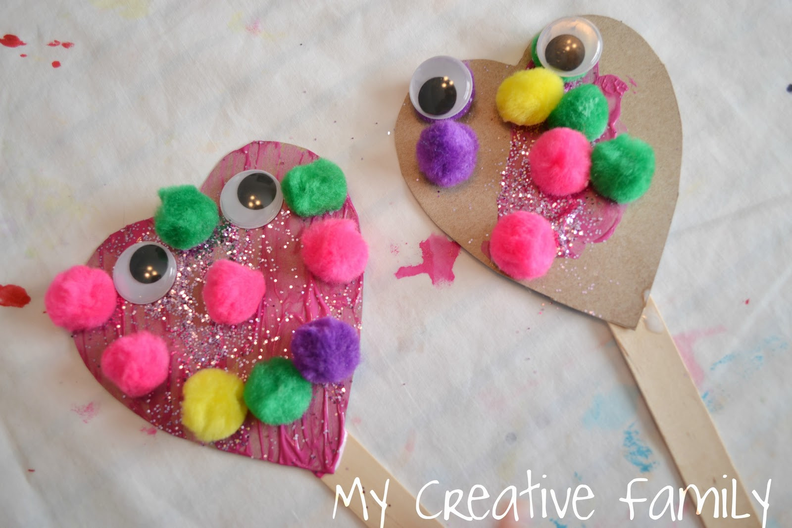 Heart Craft Ideas For Preschoolers
 Preschool Crafts for Kids Valentine s Day Heart Puppets