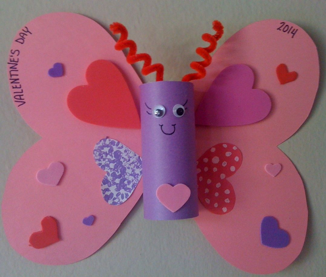 Heart Craft Ideas For Preschoolers
 Valentine s craft for kids easy craft for preschooler