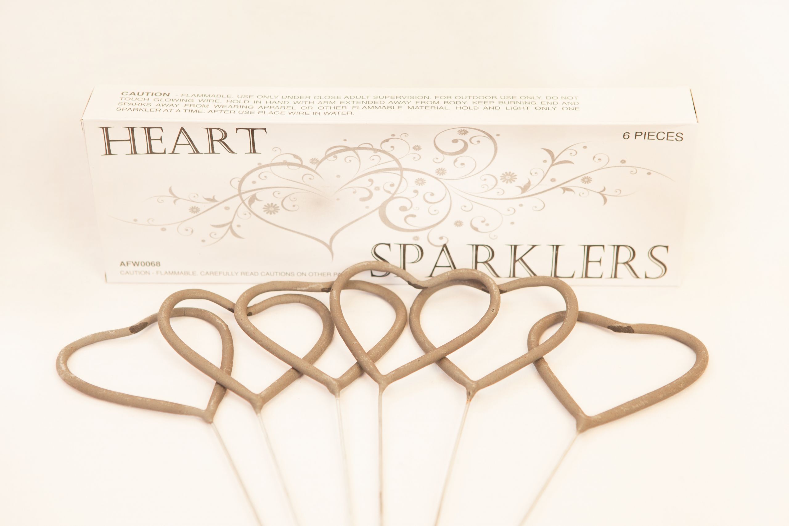 Heart Shaped Sparklers For Weddings
 Heart Shaped Wedding Sparklers 24 Wedding Sparklers