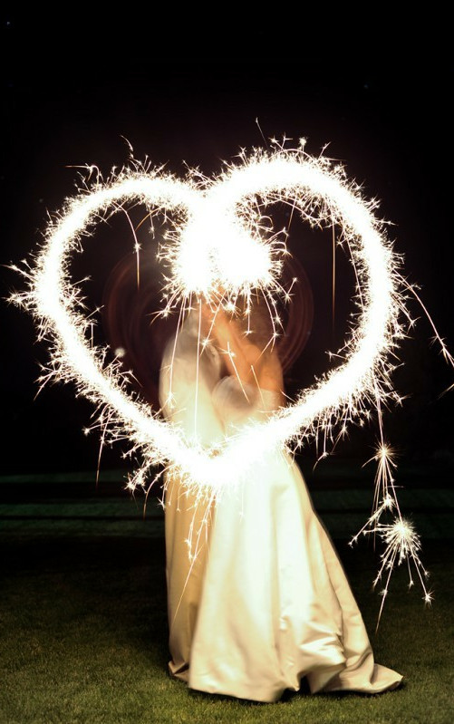 Heart Shaped Sparklers For Weddings
 Nicole Rene Design weddings events home decor fashion
