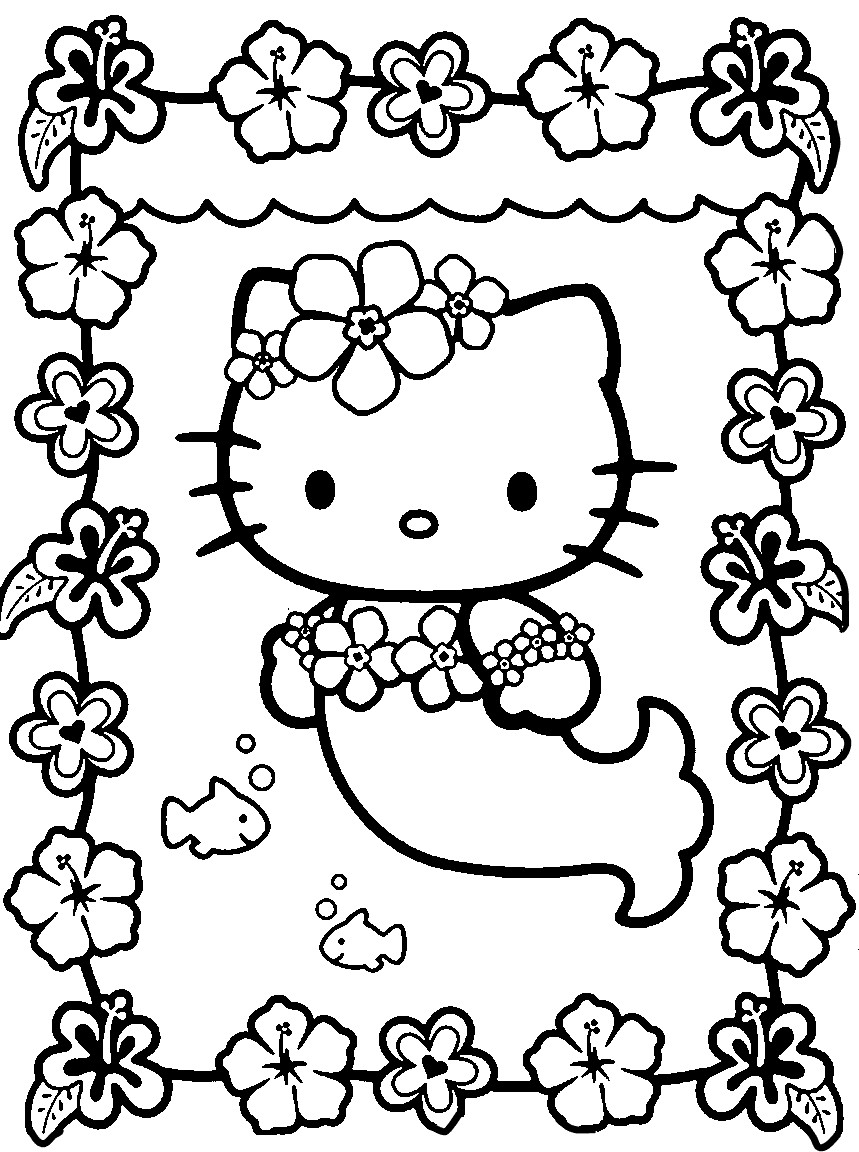 Hello Kitty Coloring Pages For Kids
 Free Coloring Pages Hello Kitty Coloring Pages Hello
