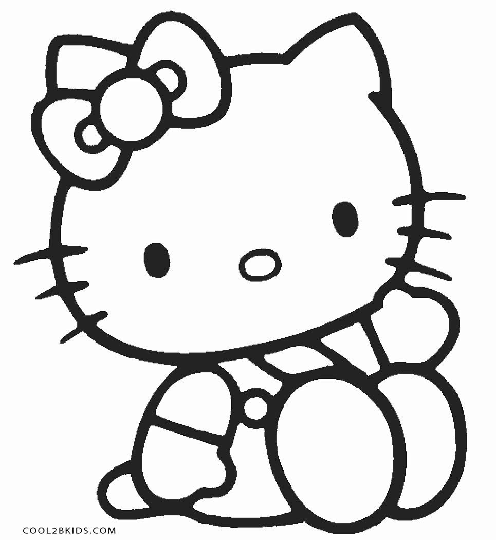 Hello Kitty Coloring Pages Printable
 Free Printable Hello Kitty Coloring Pages For Pages