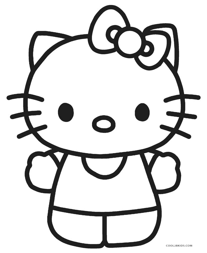 The Best Hello Kitty Coloring Pages Printable - Home, Family, Style and ...