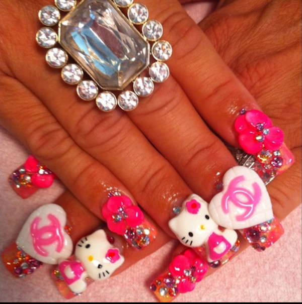 Hello Kitty Nail Designs
 15 Stunning Hello Kitty Nails