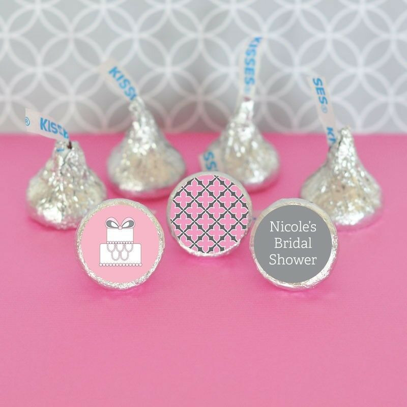 Hershey Wedding Favors
 108 Personalized Wedding Shower Hershey s Kisses Labels