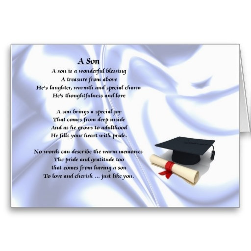 High School Graduation Quotes For Son
 Quotes about Son s graduation 25 quotes