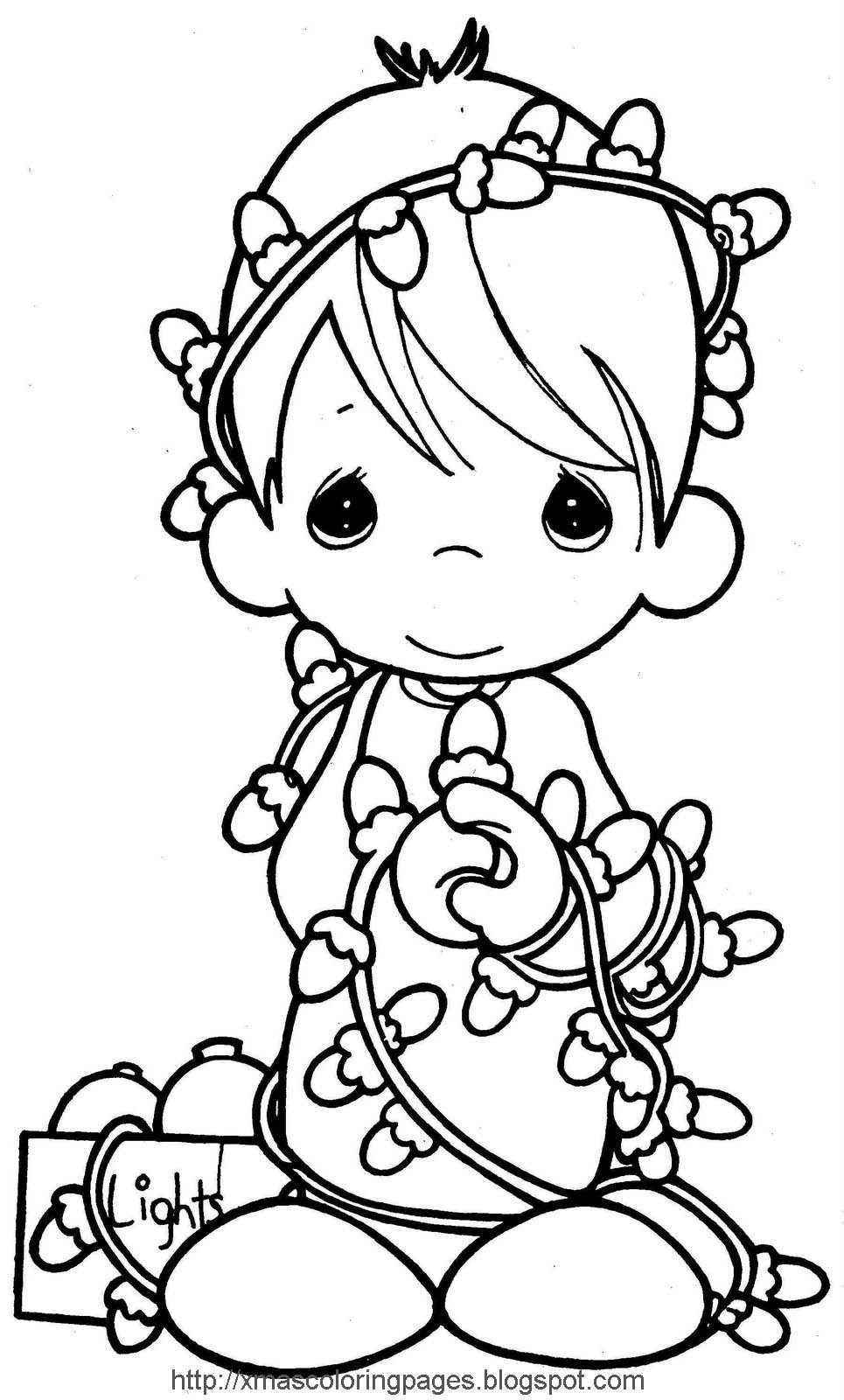 Holiday Coloring Pages Printable
 XMAS COLORING PAGES