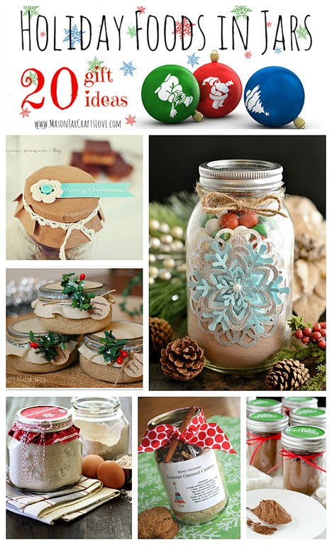 Holiday Cooking Gift Ideas
 Holiday Gifts Food in Jars Mason Jar Crafts Love
