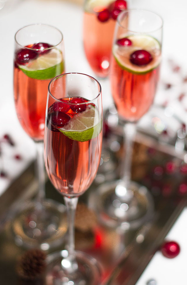 Holiday Drinks With Champagne
 Elegant Cocktails with Spritz – Honest Cooking