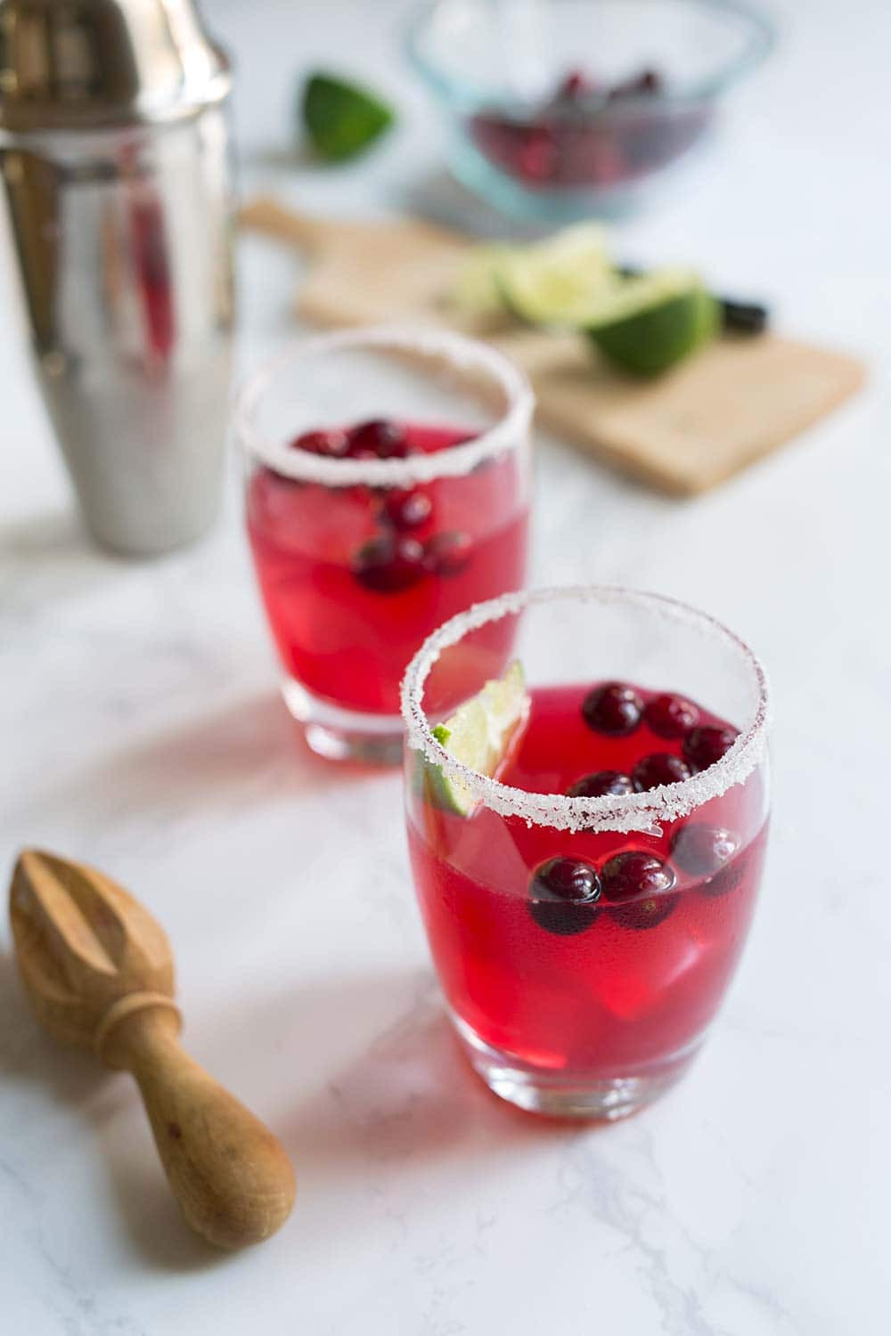 Holiday Drinks With Tequila
 Cranberry Margarita Christmas Cocktails Savory Simple